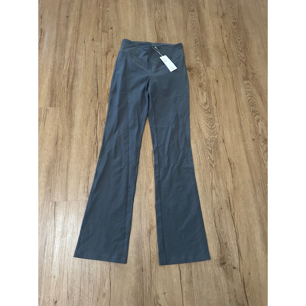 Eileen Fisher Washable Stretch Crepe Bootcut Pants XXS Ash Gray NWT $168
